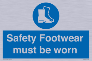 Safety Footwear must be worn